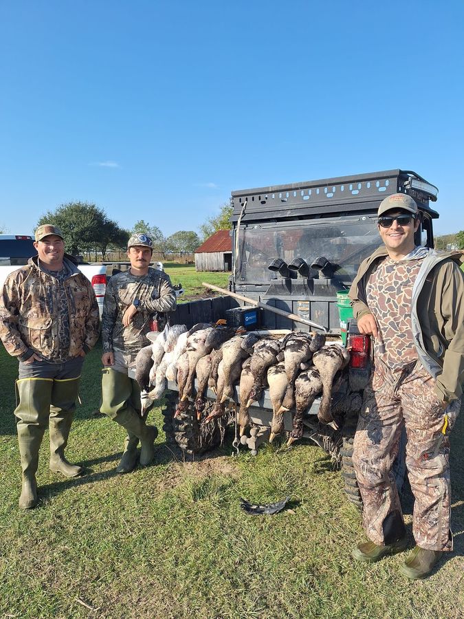 Limit of ducks from a Gueydan rice-field hunt