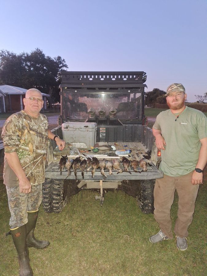 Bluewing teal from an early-season marsh hunt
